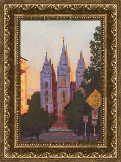 Salt Lake City Temple Afternoon