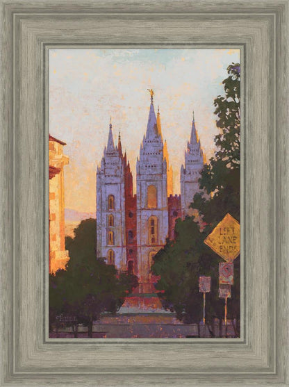Salt Lake City Temple Afternoon