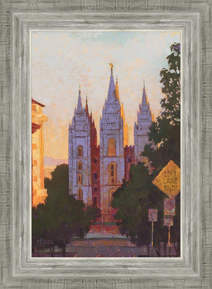Salt Lake City Temple Afternoon