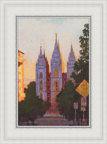 Salt Lake City Temple Afternoon