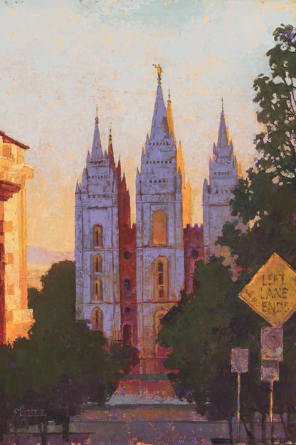 Salt Lake City Temple Afternoon