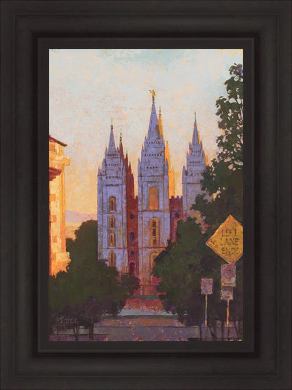 Salt Lake City Temple Afternoon