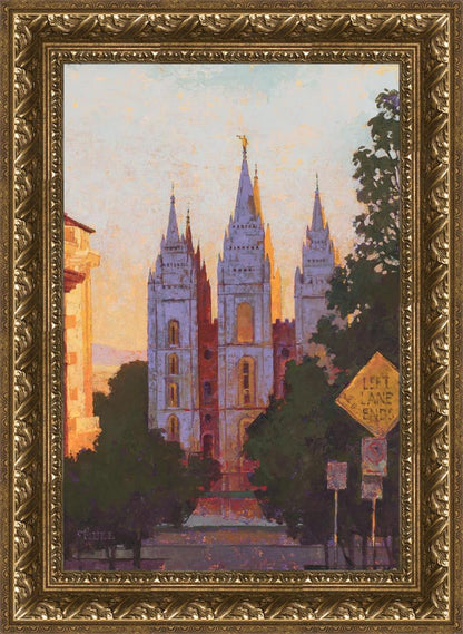 Salt Lake City Temple Afternoon