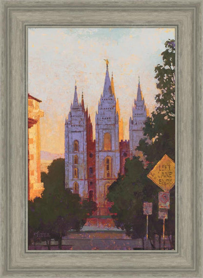 Salt Lake City Temple Afternoon