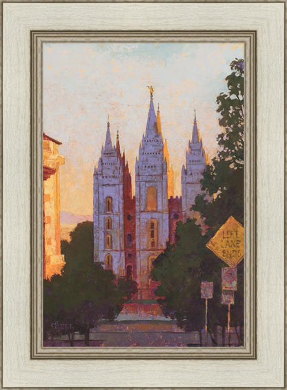 Salt Lake City Temple Afternoon