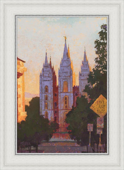 Salt Lake City Temple Afternoon
