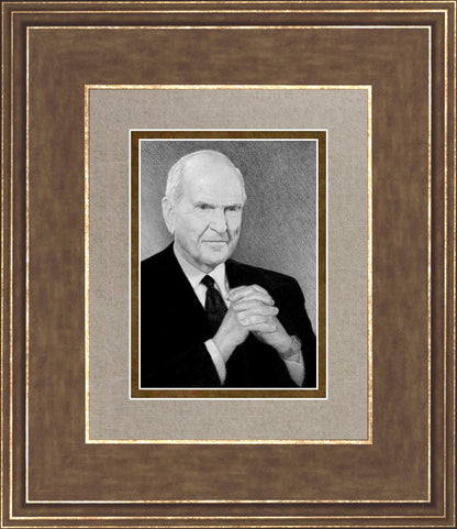 President Nelson Portrait Sketch