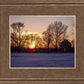 Plate 2 - Bootshop Sunset Winter