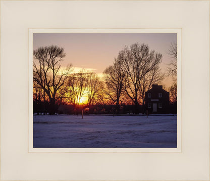 Plate 2 - Bootshop Sunset Winter