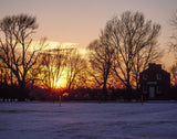 Plate 2 - Bootshop Sunset Winter