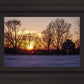 Plate 2 - Bootshop Sunset Winter