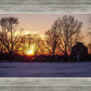 Plate 2 - Bootshop Sunset Winter