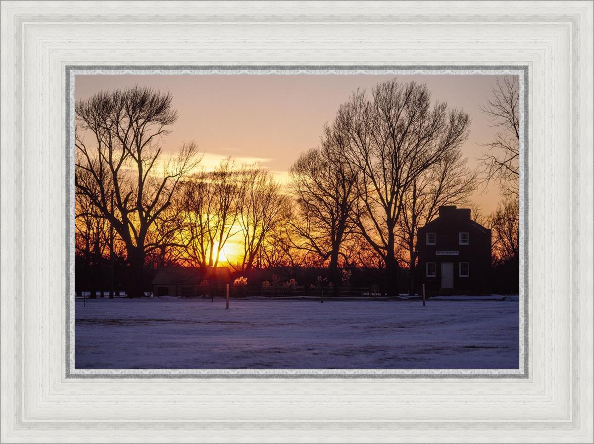 Plate 2 - Bootshop Sunset Winter