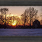Plate 2 - Bootshop Sunset Winter