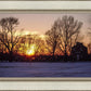 Plate 2 - Bootshop Sunset Winter