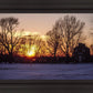 Plate 2 - Bootshop Sunset Winter