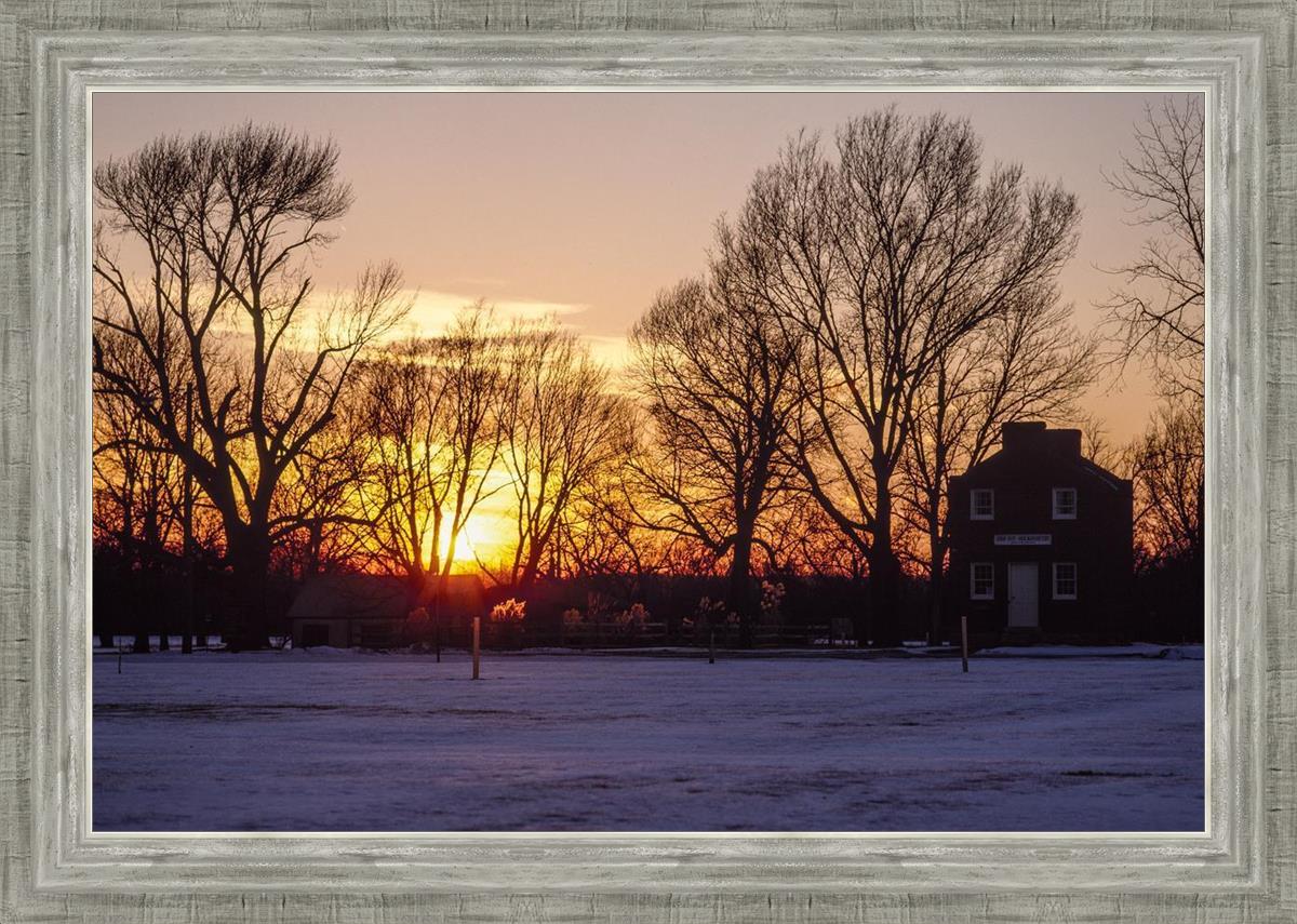 Plate 2 - Bootshop Sunset Winter