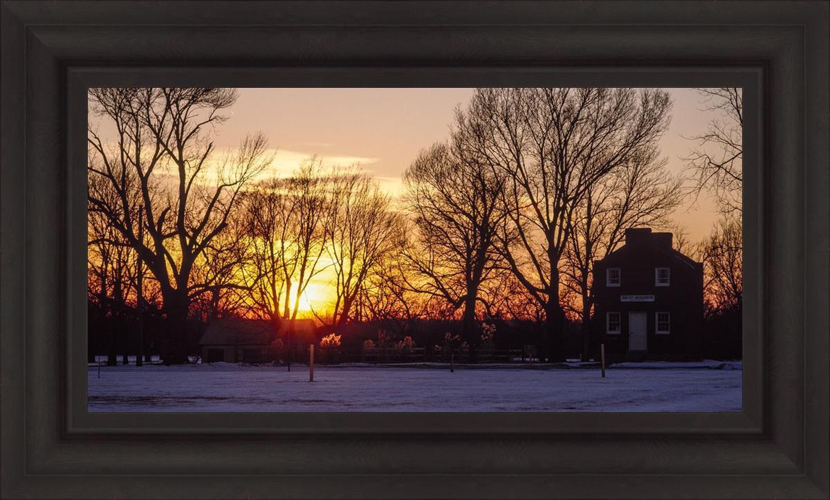 Plate 2 - Bootshop Sunset Winter
