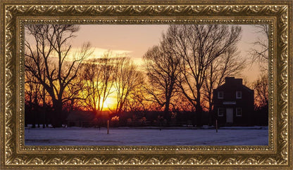 Plate 2 - Bootshop Sunset Winter