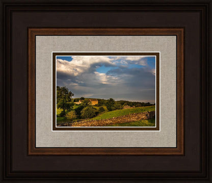 Plate 1 - Downham Farm Morning Wall