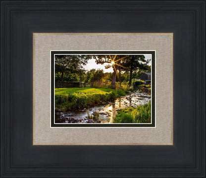 Plate 4 - Downham Spring Brook at Sunset