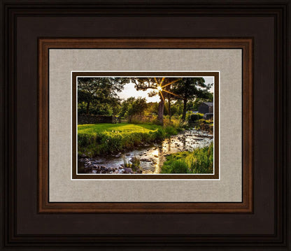 Plate 4 - Downham Spring Brook at Sunset