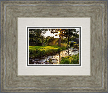 Plate 4 - Downham Spring Brook at Sunset