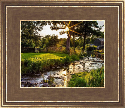 Plate 4 - Downham Spring Brook at Sunset