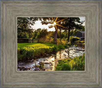 Plate 4 - Downham Spring Brook at Sunset