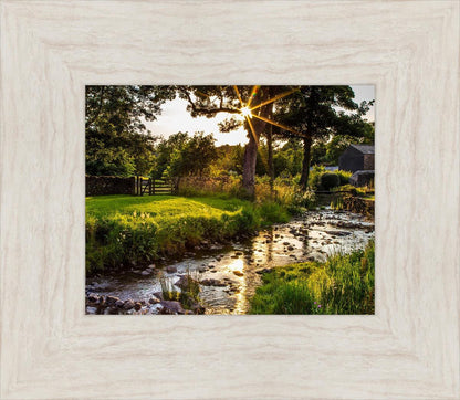 Plate 4 - Downham Spring Brook at Sunset