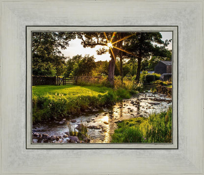 Plate 4 - Downham Spring Brook at Sunset