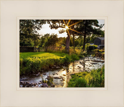 Plate 4 - Downham Spring Brook at Sunset