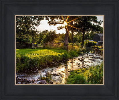 Plate 4 - Downham Spring Brook at Sunset