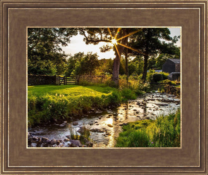 Plate 4 - Downham Spring Brook at Sunset