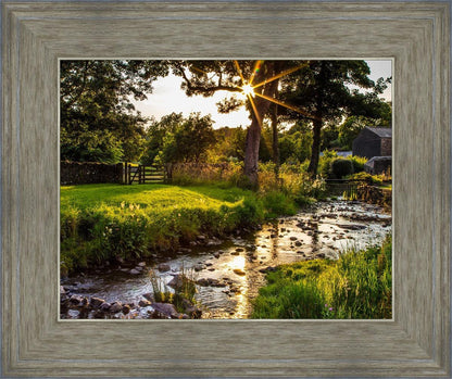 Plate 4 - Downham Spring Brook at Sunset