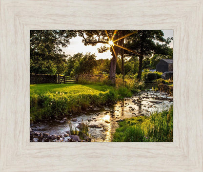 Plate 4 - Downham Spring Brook at Sunset