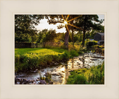 Plate 4 - Downham Spring Brook at Sunset