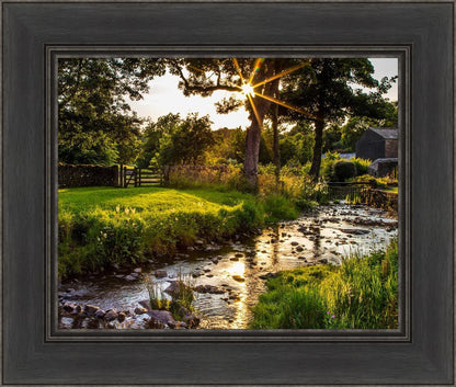 Plate 4 - Downham Spring Brook at Sunset