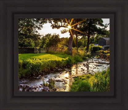 Plate 4 - Downham Spring Brook at Sunset