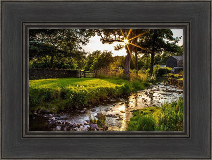 Plate 4 - Downham Spring Brook at Sunset