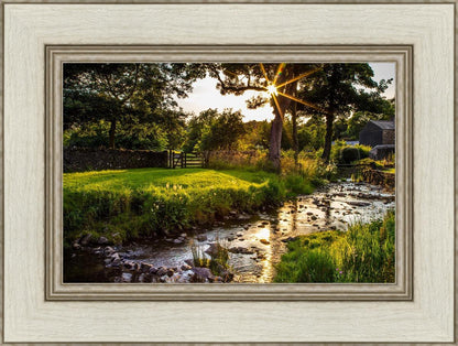 Plate 4 - Downham Spring Brook at Sunset