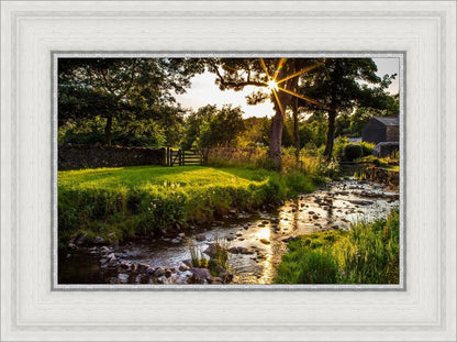 Plate 4 - Downham Spring Brook at Sunset