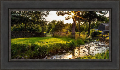 Plate 4 - Downham Spring Brook at Sunset