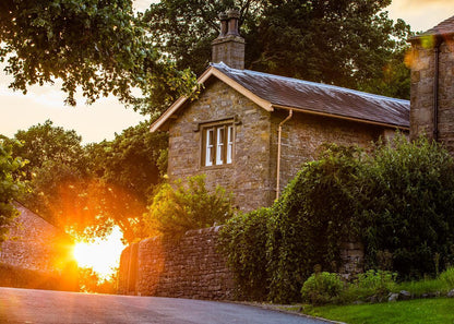 Plate 5 - Entering Downham Village at Sunset