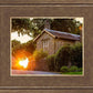 Plate 5 - Entering Downham Village at Sunset