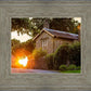 Plate 5 - Entering Downham Village at Sunset