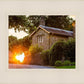 Plate 5 - Entering Downham Village at Sunset