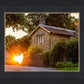 Plate 5 - Entering Downham Village at Sunset