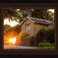 Plate 5 - Entering Downham Village at Sunset