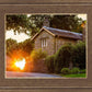 Plate 5 - Entering Downham Village at Sunset
